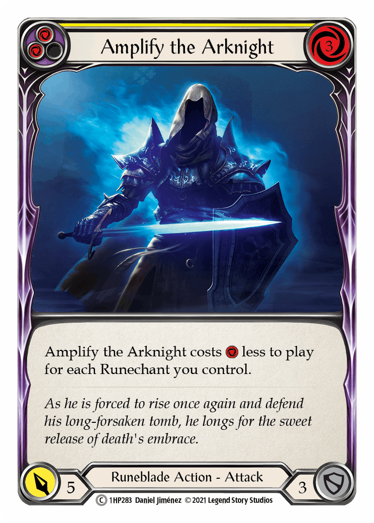 Amplify the Arknight (Yellow) [1HP283] (History Pack 1)