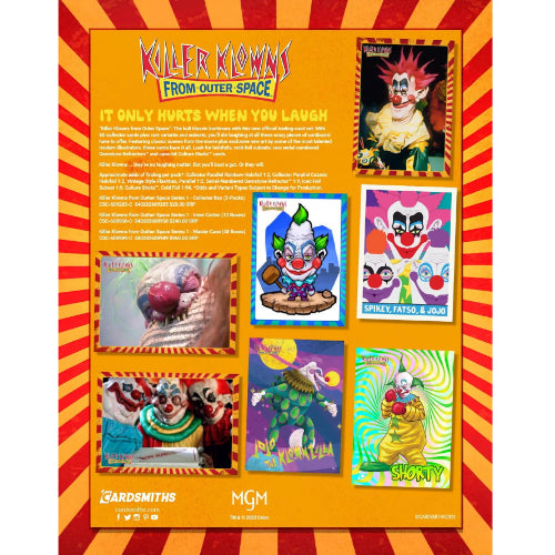 Killer Klowns From Outer Space Trading Cards Series 1 Collector Box (Cardsmiths 2023)