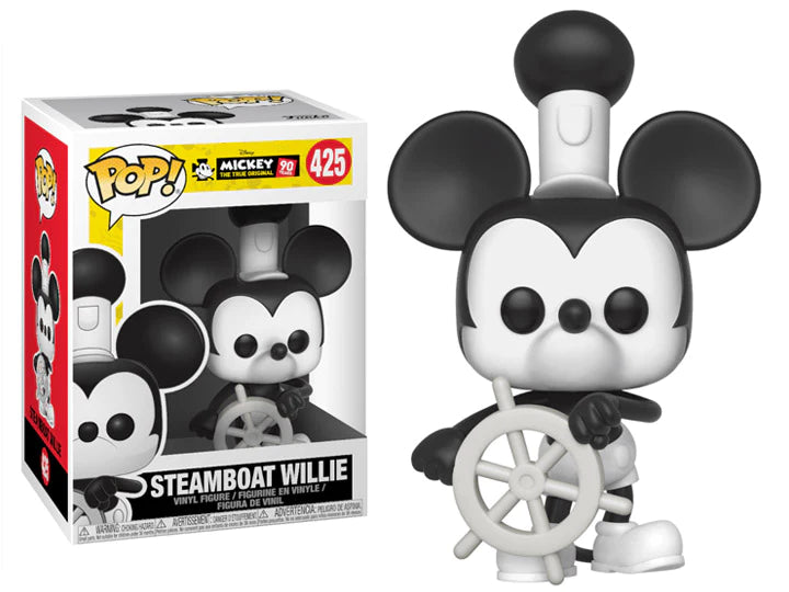 Funko POP! Disney: Mickey's 90th Steamboat Willie