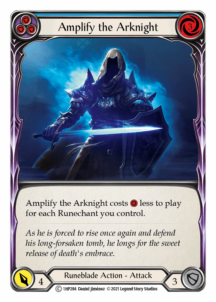 Amplify the Arknight (Blue) [1HP284] (History Pack 1)