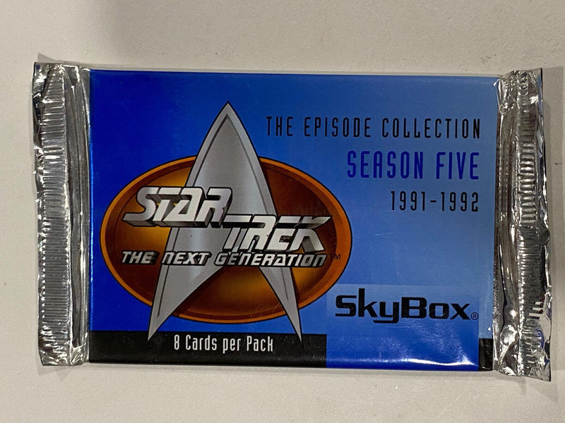 Star Trek TNG The Next Generation Season 5 Trading Card Set
