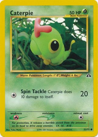 Caterpie (53/75) [Neo Discovery Unlimited]