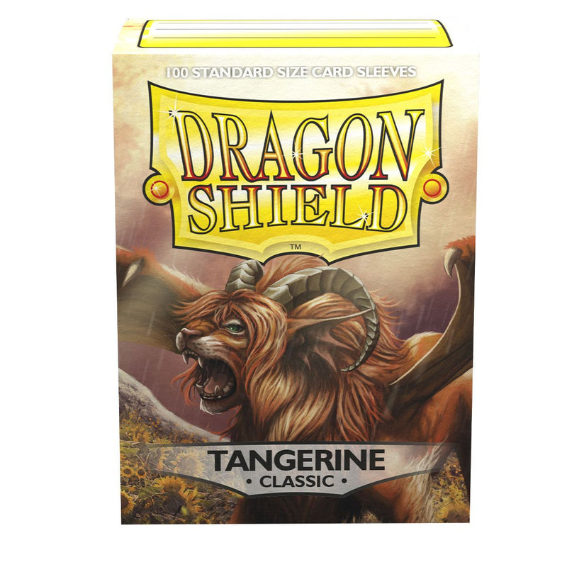 Dragon Shield: Standard 100ct Sleeves - Tangerine (Classic)