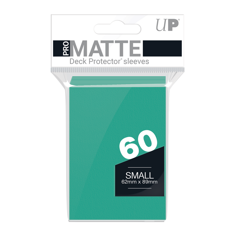 Ultra PRO: Small 60ct Sleeves - PRO-Matte (Aqua)