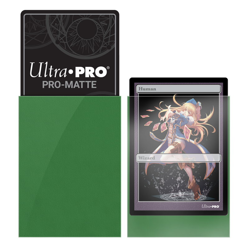 Ultra PRO: Small 60ct Sleeves - PRO-Matte (Green)