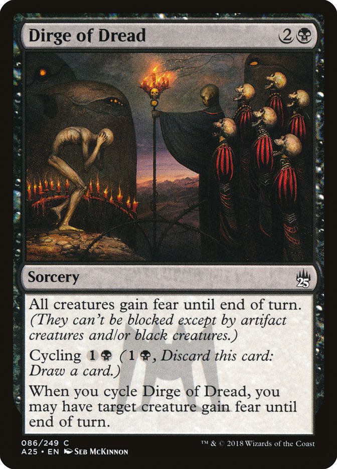 Dirge of Dread [Masters 25]