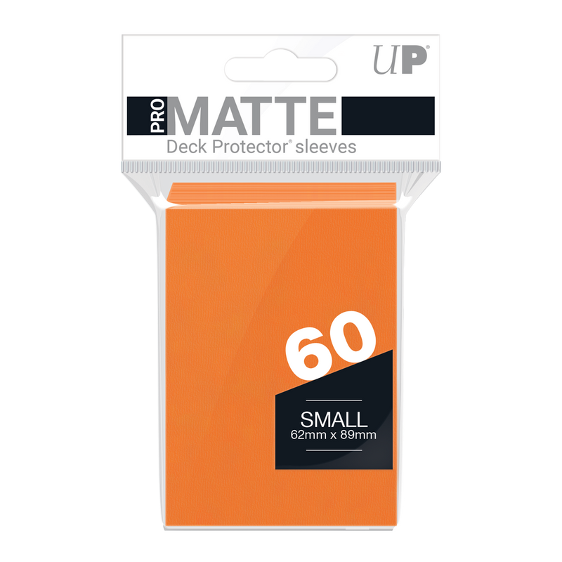 Ultra PRO: Small 60ct Sleeves - PRO-Matte (Orange)