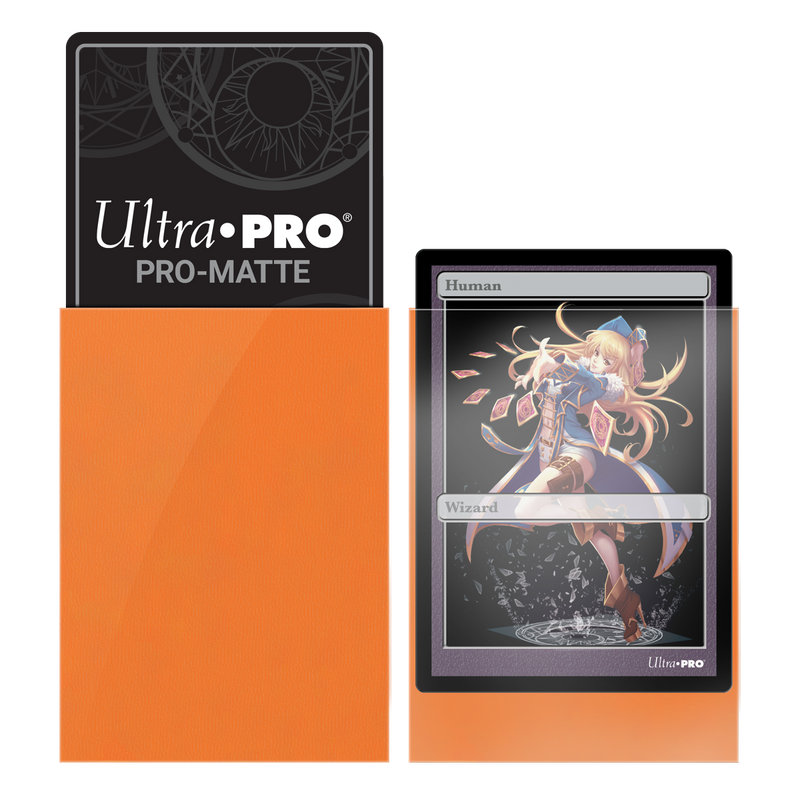 Ultra PRO: Small 60ct Sleeves - PRO-Matte (Orange)