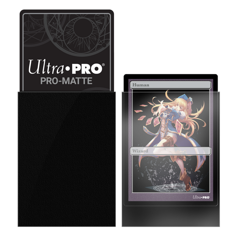 Ultra PRO: Small 60ct Sleeves - PRO-Matte (Black)