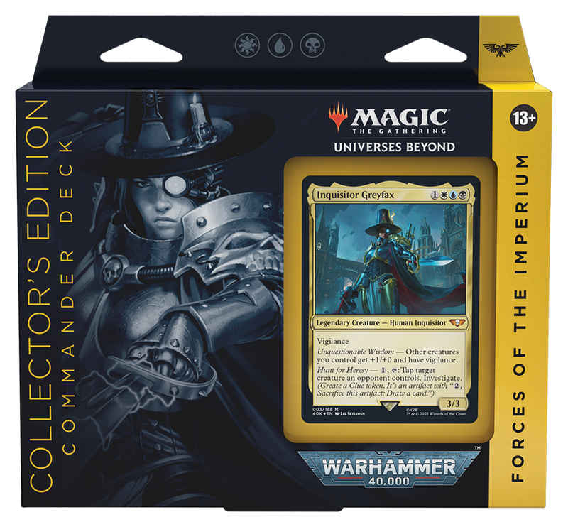 Warhammer 40,000 - Commander Deck (Forces of the Imperium - Collector's Edition)